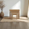 Ardara Nest of Tables in medium oak