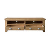 Ardara Large TV Unit 150cm in medium oak