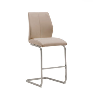 Modern Irma Counter Stool Taupe - Stylish and Functional Dining Room Furniture