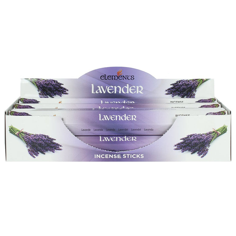 Elements Lavender Incense Sticks for Candles Collection – Premium Aromatic Home Fragrance for Relaxation & Meditation