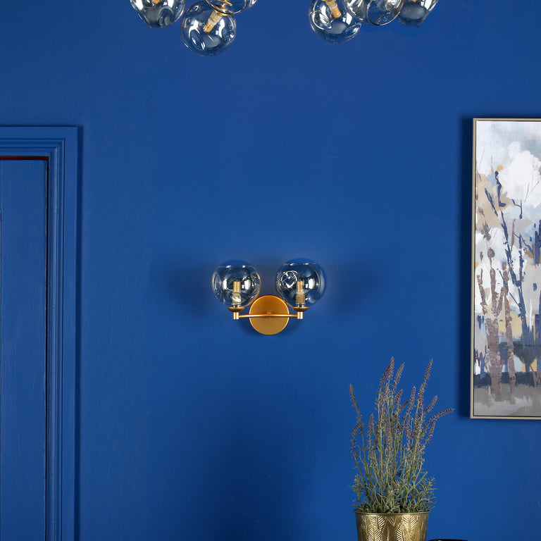 Izzy Semi Flush Champagne