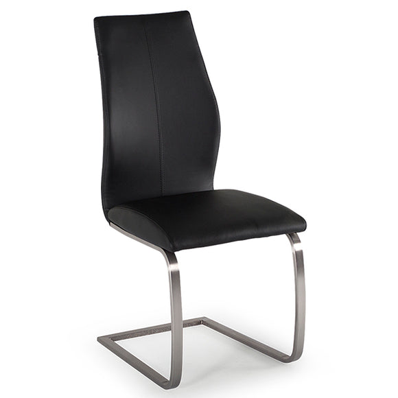 Black Irma Dining Chair - Versatile and Stylish Dining Room Chair