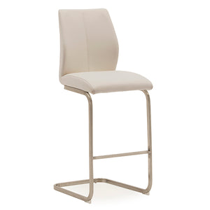 Stylish and Versatile Irma Bar Stool Taupe for Your Kitchen Island