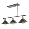Jalen 3 Light Bar Pendant Graphite