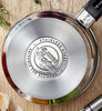 Judge 24cm Saute Pan – Stainless Steel Cooking Pan base