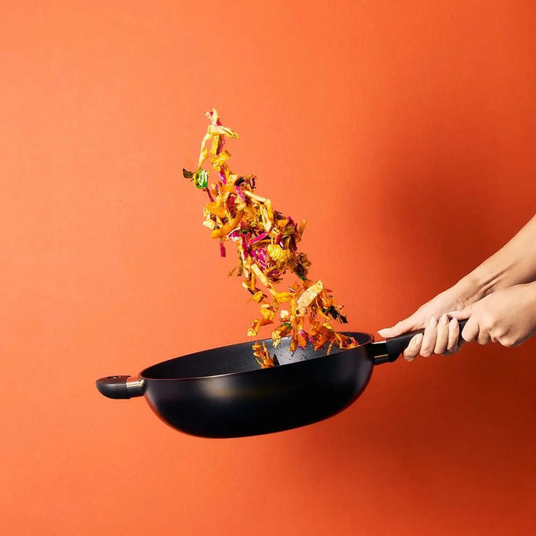 Judge Vista Ceramic 30cm Wok – PFAS-Free Non-Stick Aluminium Stir-Fry Pan | Pots and Pans Collection
