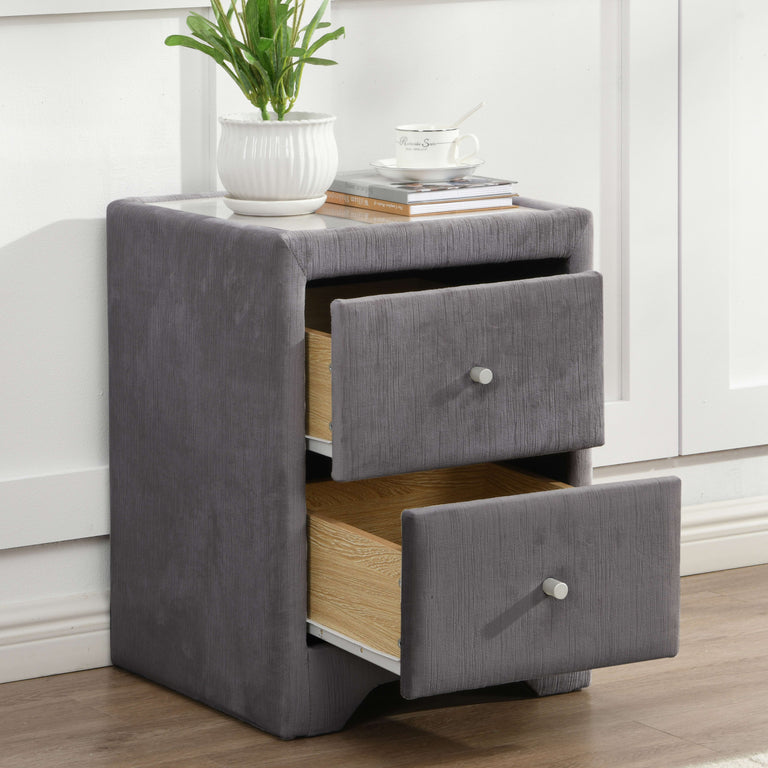 Kilkenny Bedside Table Grey