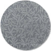 Laura Ashley Cleavers Rug Dark Steel - Round