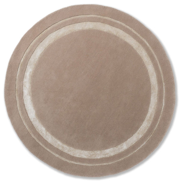 Laura Ashley Redbrook Rug Hazelnut - Round