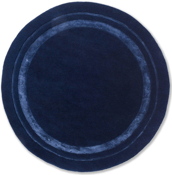 Laura Ashley Redbrook Rug Midnight - Round