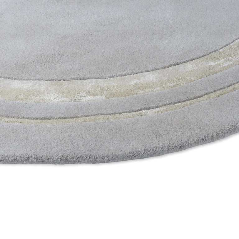 Laura Ashley Redbrook Rug Silver - Round