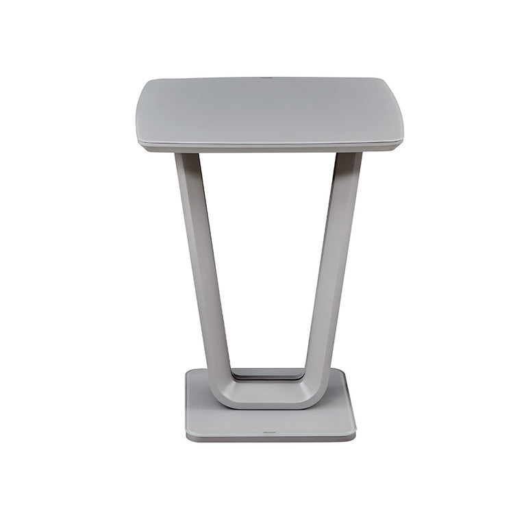 Lazzaro Bar Table Light Grey Matt 800