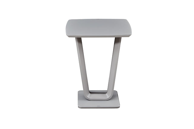 Lazzaro Bar Table Light Grey Matt 800