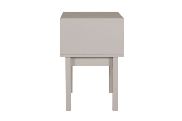 Luna Bedside Table Taupe