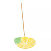 Lemon Slice Ceramic Incense Stick Holder 