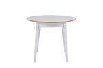 Lotti Dining Table Round 900 White