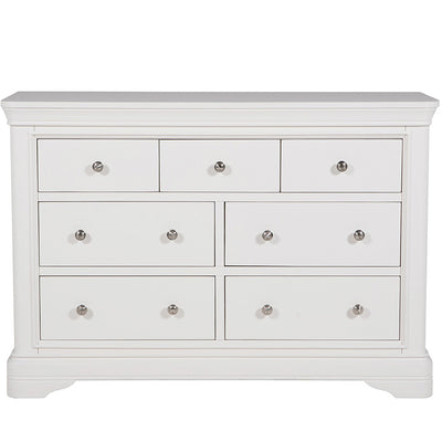 Mabel Dressing Chest 7 Drawer Bone