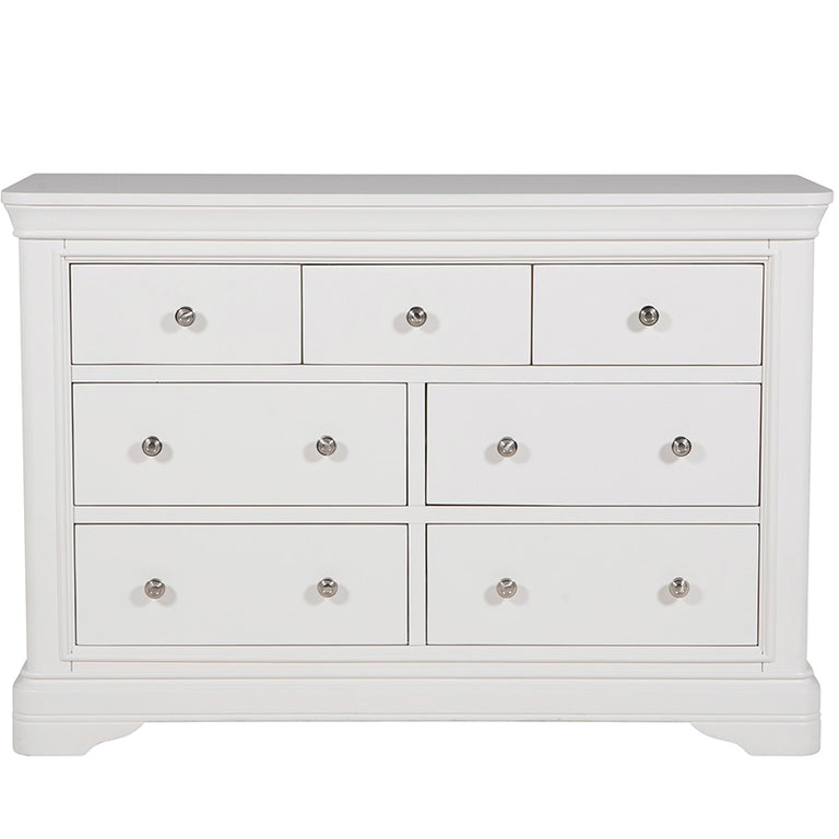 Mabel Dressing Chest 7 Drawer Bone