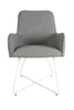  Enhance your garden or patio with the elegant Santorini Garden Dining Chair B (Pair) in Light Grey.