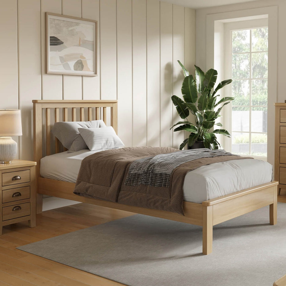 Luxurious sleeping solution with ample storage