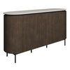 Torelli Modena sideboard with travertine ceramic top