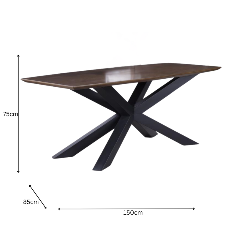 Nevada 110cm Round Dining Table
