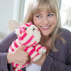 Embrace the softness and warmth of the Warmies Plush Bagpuss Cat, an ideal gift for anyone in need of a little extra snuggle and relaxation.