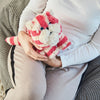 The Warmies Plush Bagpuss Cat is more than just a cute face; it's a microwavable, lavender-scented warm companion for chilly evenings and comforting moments.