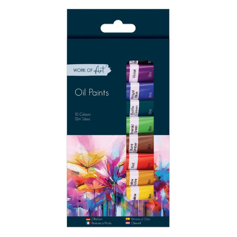 Oil Paints 10 x 12 ml tubes