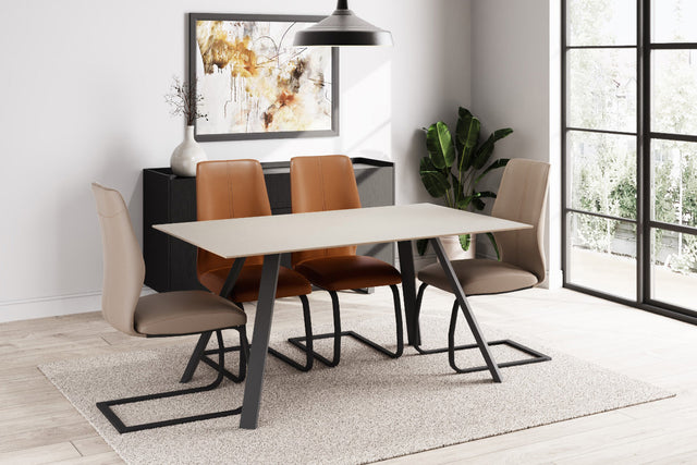 Quinn Dining Table 1600 Taupe
