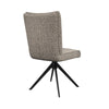 Torelli Rimini armless swivel chair in oatmeal fabric