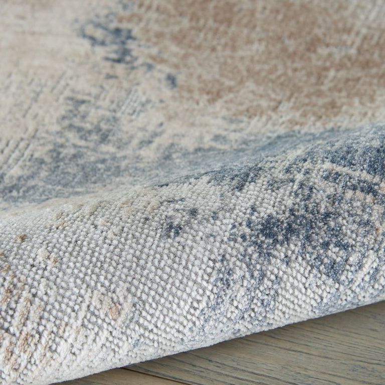 Nourison Rustic Textures Rug 02 Beige Grey - Round