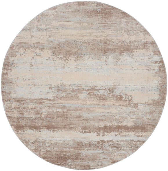 Nourison Rustic Textures Rug 03 Beige - Round