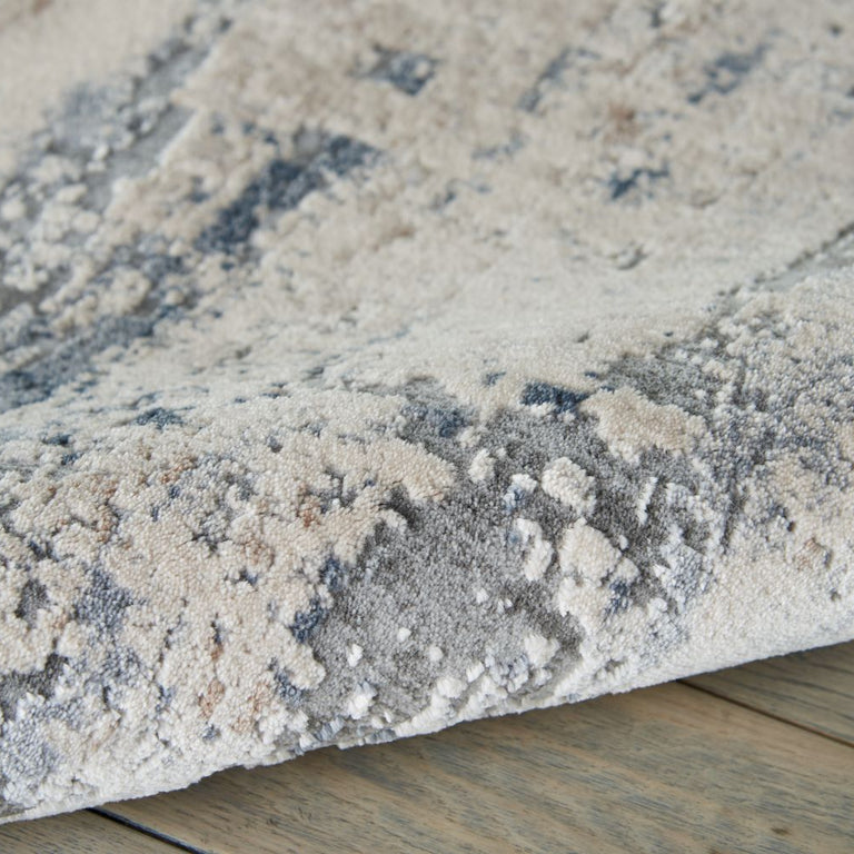 Nourison Rustic Textures Rug 04 Beige Grey - Runner