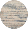 Nourison Rustic Textures Rug 04 Beige Grey - Round