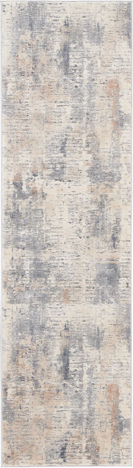 Nourison Rustic Textures Rug 05 Beige Grey - Runner