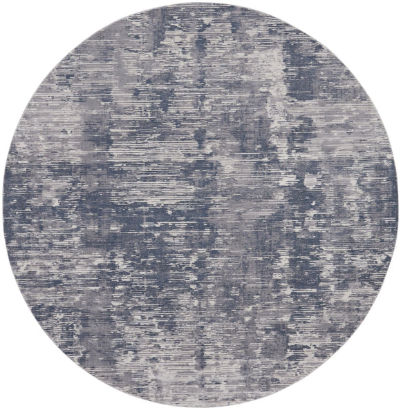 Nourison Rustic Textures Rug 05 Grey - Round