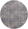 Nourison Rustic Textures Rug 06 Grey Beige - Round