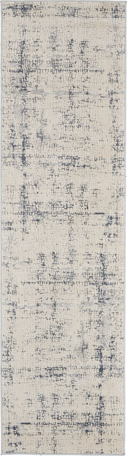 Nourison Rustic Textures Rug 06 Ivory Blue - Runner