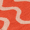 Scion Ribbon 124300 Coral Orange Rug