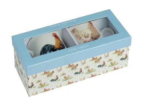 Eddington Pecking Order Mug Set Of 2
