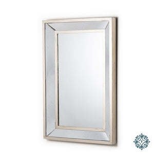 Elevate your décor with the timeless charm of the Varese Aged Wall Mirror. Its vintage-inspired design and distressed finish add character and elegance to any room.