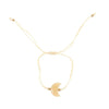 Something Different Be Brave Yellow Jade Moon Bracelet Jewellery on white background