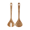Stellar Olive Wood Salad Server Set
