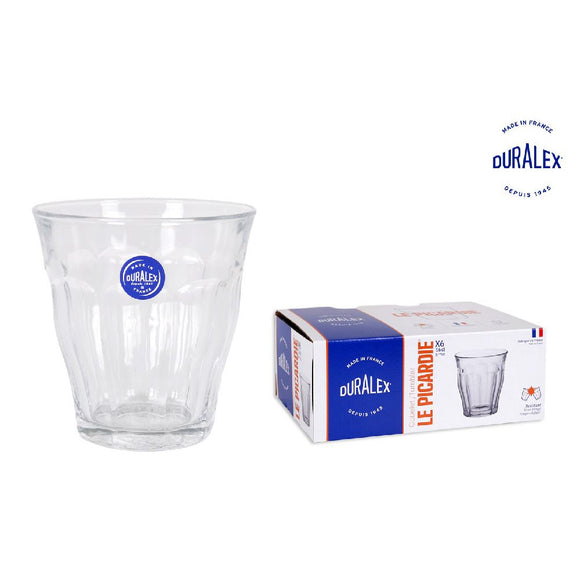 Set of 6 Picardie Glasses: Timeless Elegance Meets Unrivaled Durability for Exceptional Drink Moments.