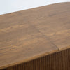 Cofra Ivy oval extending dining table in Bordo oak