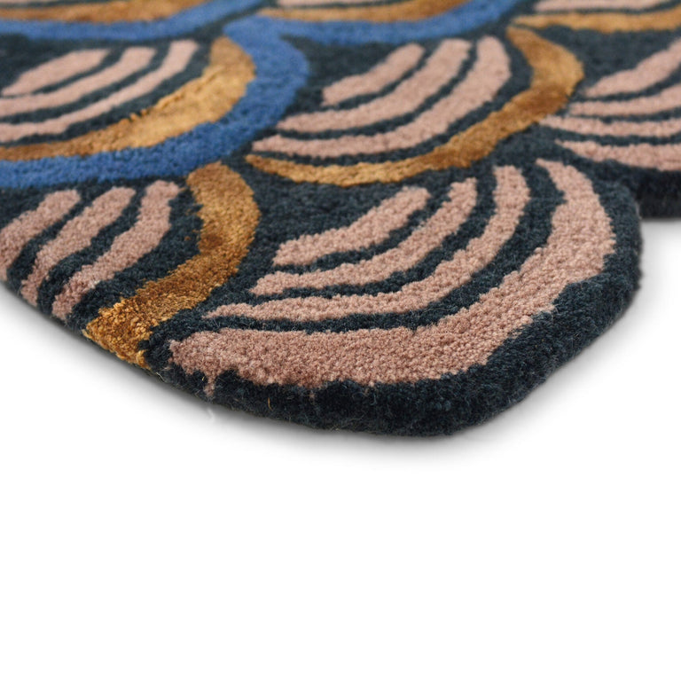 Brink & Campman Ted Baker Masquerade Rug Blue - Round