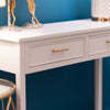 Modern console table with ample storage