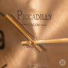 Make a statement with the Piccadilly Wall Clock in Antique Brass, a tasteful fusion of vintage aesthetics and modern functionality.