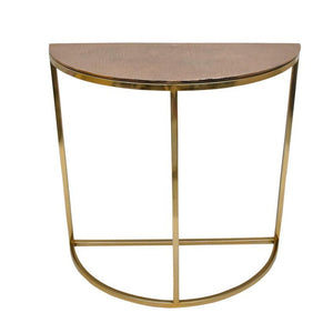 Anika Half Round Console Table: A chic and versatile furniture piece for your home